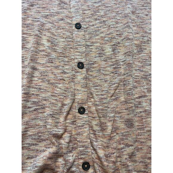 Lane Bryant Womens Cardigan Sweater Size 30/32 Pink 3/4‎ Sleeve Button Up - Picture 3 of 5